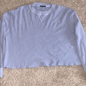 brandy melville cropped long sleeve